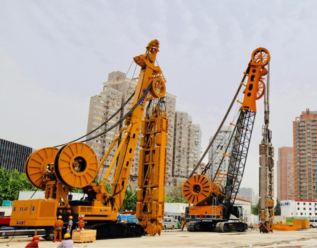 上海金泰SX40双轮铣多方出击国内深隧、轨交施工市场